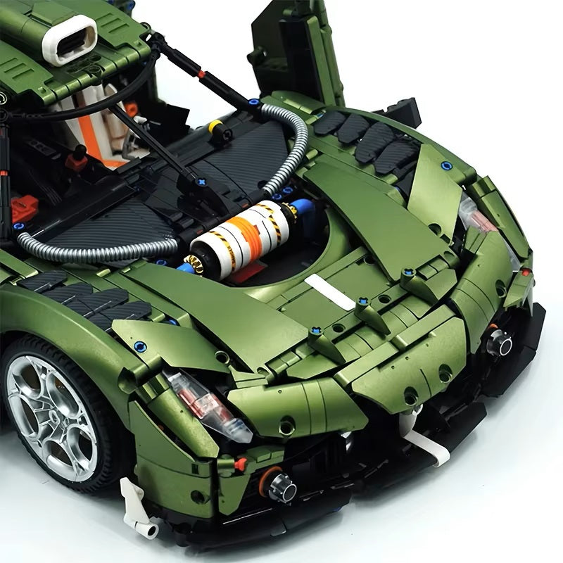 10628 1:8 High-Tech Speed Champion RC Racing Building Blocks Assembly Supercar Bricks Model Toys Boys Christmas Gifts Sets