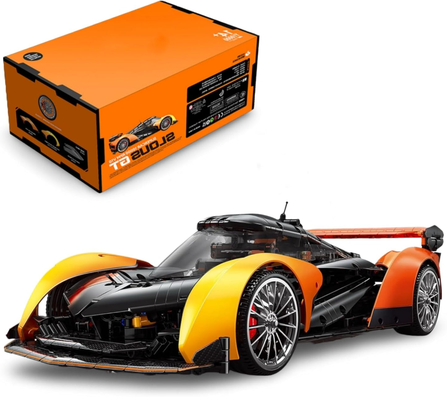 SOLUS GT Technology Supercar Static Version High Difficulty Building Block Assembly Model Holiday Gift EIKEE Y10000