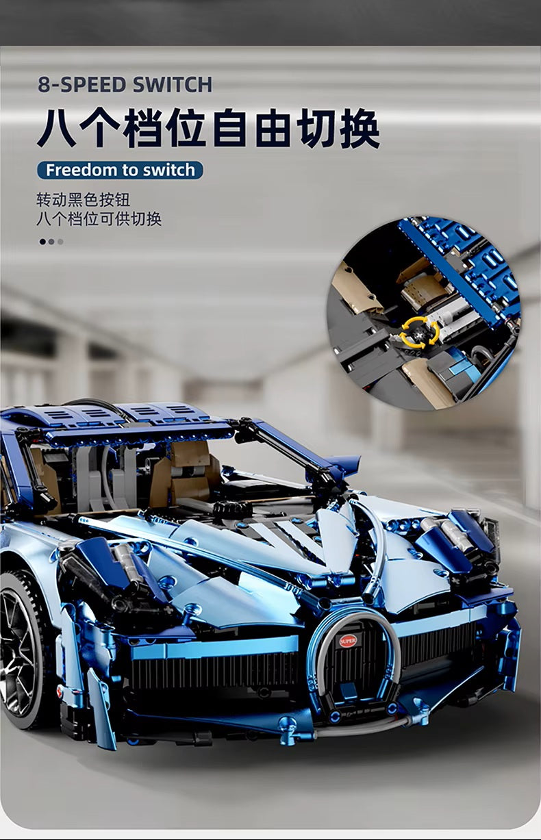 TGL T5004 T5004A Technology Sports Car Static Version High Difficulty Building Block Assembly Model Holiday Gift MOC