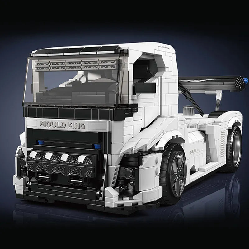 MOULD KING 10036 Knight Truck Building Blocks for Boy Building Blocks MOC Assembly Bricks 1604 Bricks