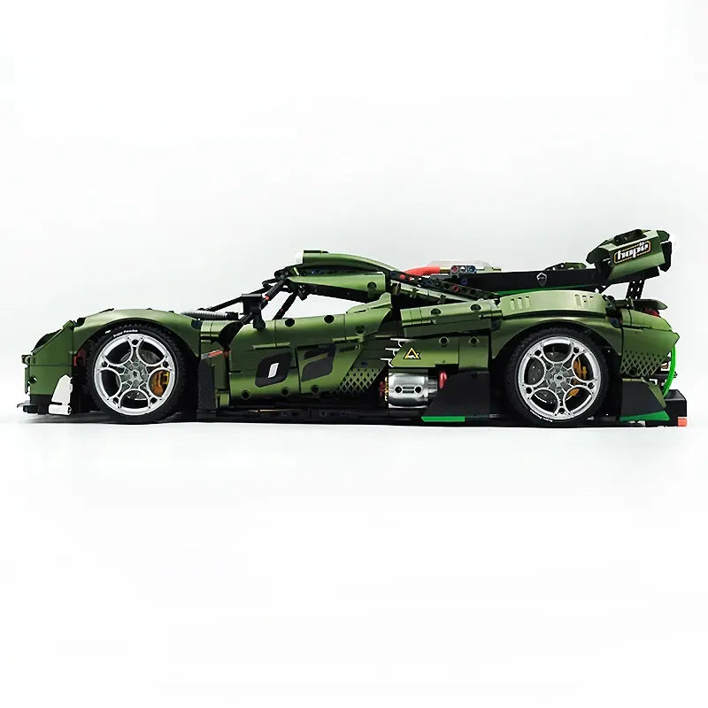 10628 1:8 High-Tech Speed Champion RC Racing Building Blocks Assembly Supercar Bricks Model Toys Boys Christmas Gifts Sets