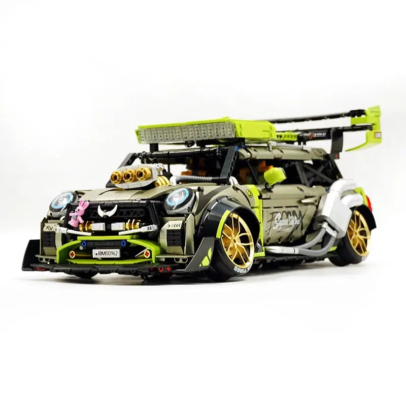10632 Technical MOC City Racing 1:10 Super Sports Vehice Model Building Blocks Bricks DIY Puzzle Toys Christmas Gifts Kids