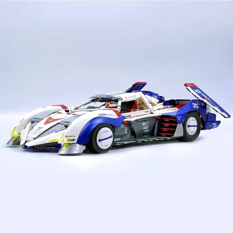 Technical Future Formula Super Sports Car Model Building Blocks Bricks DIY Puzzle Toys Birthday Christmas Gifts MOC-7001