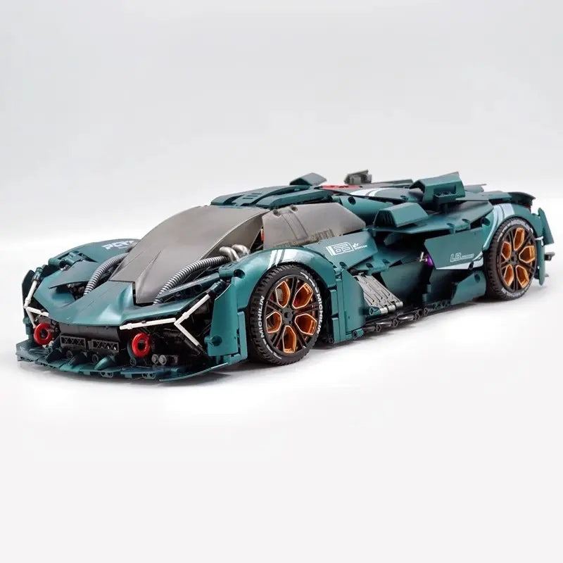10611 Technical RC Racing Sport Car MOC-3466pcs Building Blocks Bricks Puzzle Toy Christmas Halloween Gifts for Kids