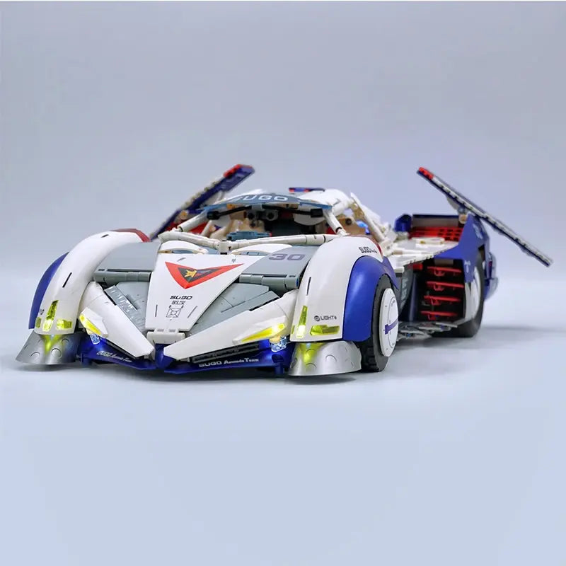 Technical Future Formula Super Sports Car Model Building Blocks Bricks DIY Puzzle Toys Birthday Christmas Gifts MOC-7001