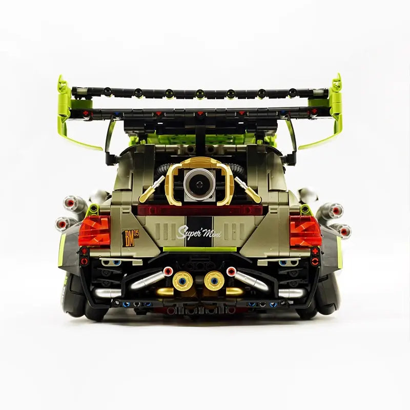 10632 Technical MOC City Racing 1:10 Super Sports Vehice Model Building Blocks Bricks DIY Puzzle Toys Christmas Gifts Kids
