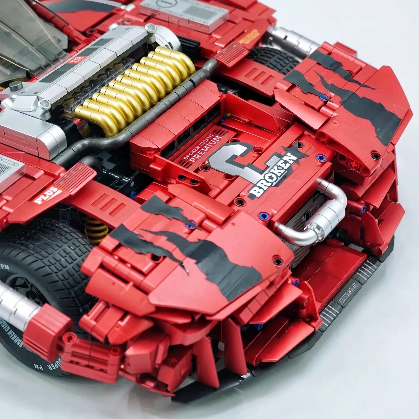 Super Racing Sports Vehicle GULY 10619 Model Building Blocks Educational Bricks Creative DIY Toys Christmas Gifts
