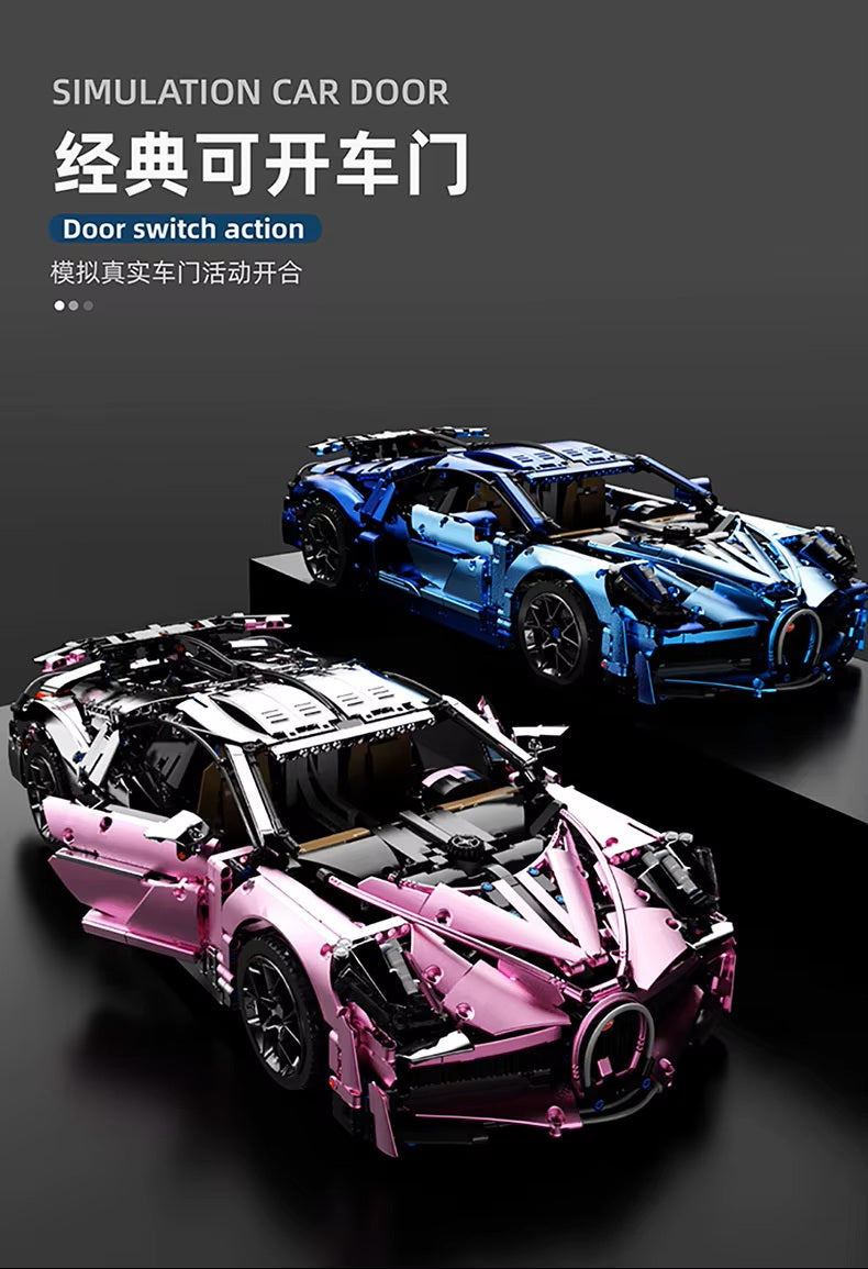TGL T5004 T5004A Technology Sports Car Static Version High Difficulty Building Block Assembly Model Holiday Gift MOC