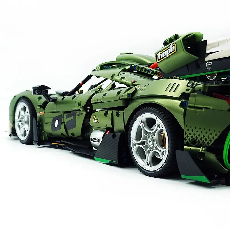 10628 1:8 High-Tech Speed Champion RC Racing Building Blocks Assembly Supercar Bricks Model Toys Boys Christmas Gifts Sets