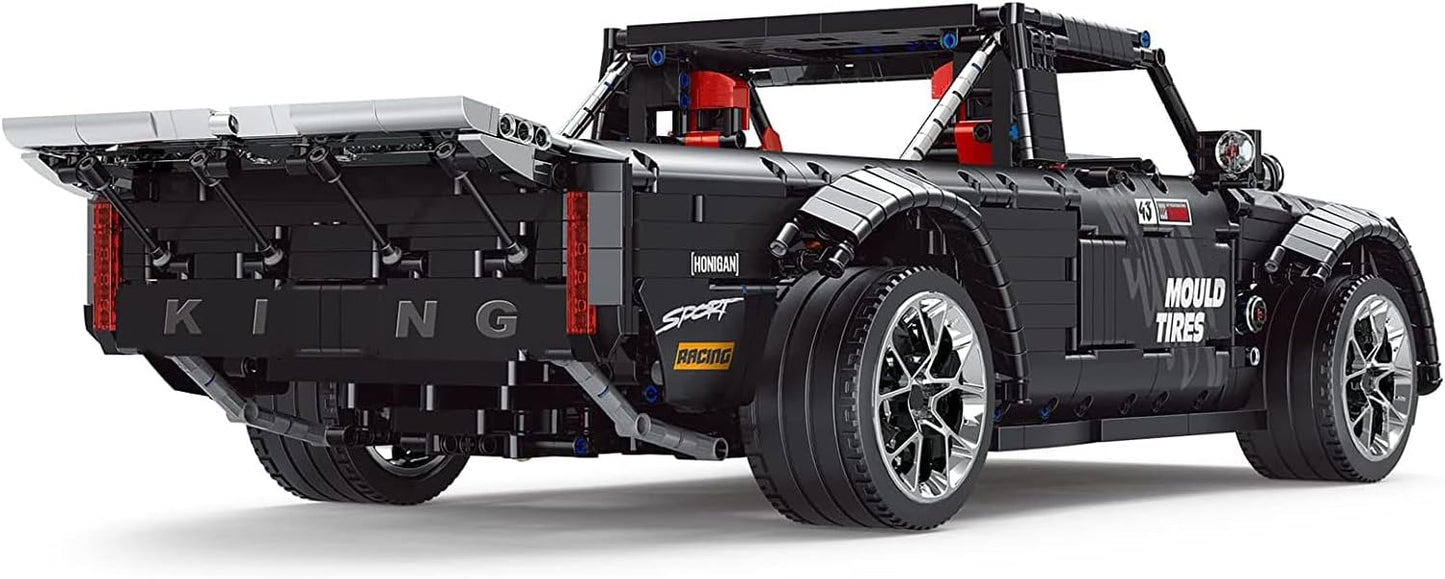 Technical Remote Control Car MOC Motorized Off-Road Pickup Truck Building Blocks Brick Toy Christmas Gifts Kids 13082