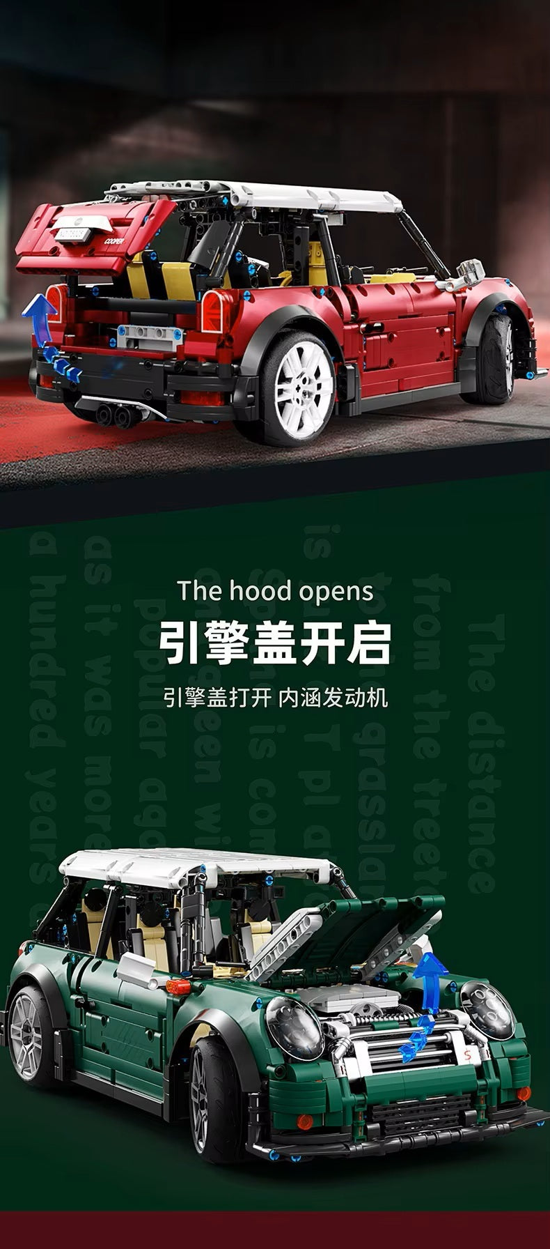 TGL T5025 Technology MINI Sedan Static Version High Difficulty Building Block Assembly Model Holiday Gift MOC