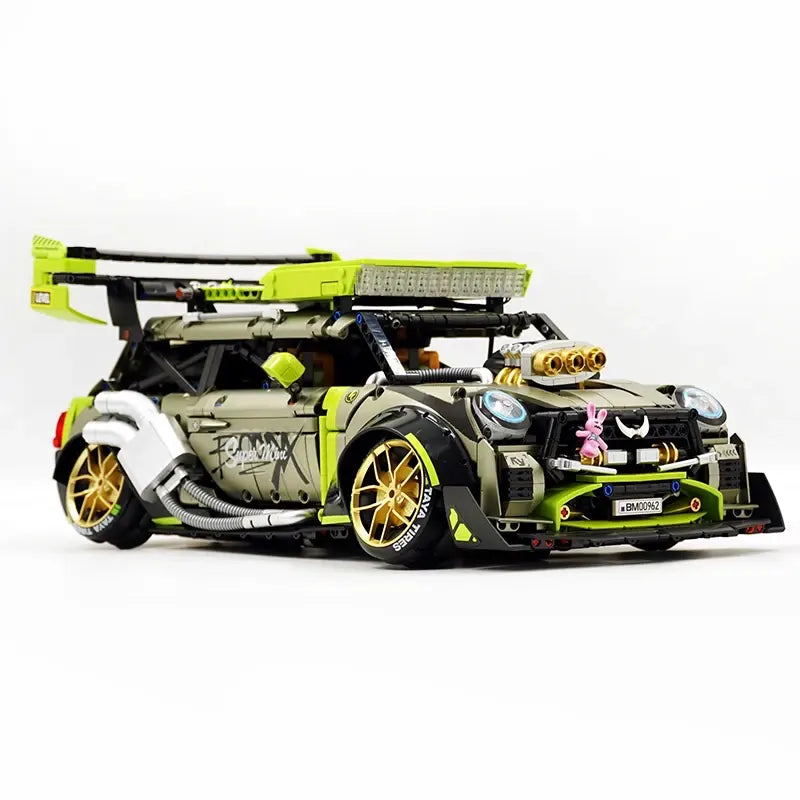 10632 Technical MOC City Racing 1:10 Super Sports Vehice Model Building Blocks Bricks DIY Puzzle Toys Christmas Gifts Kids