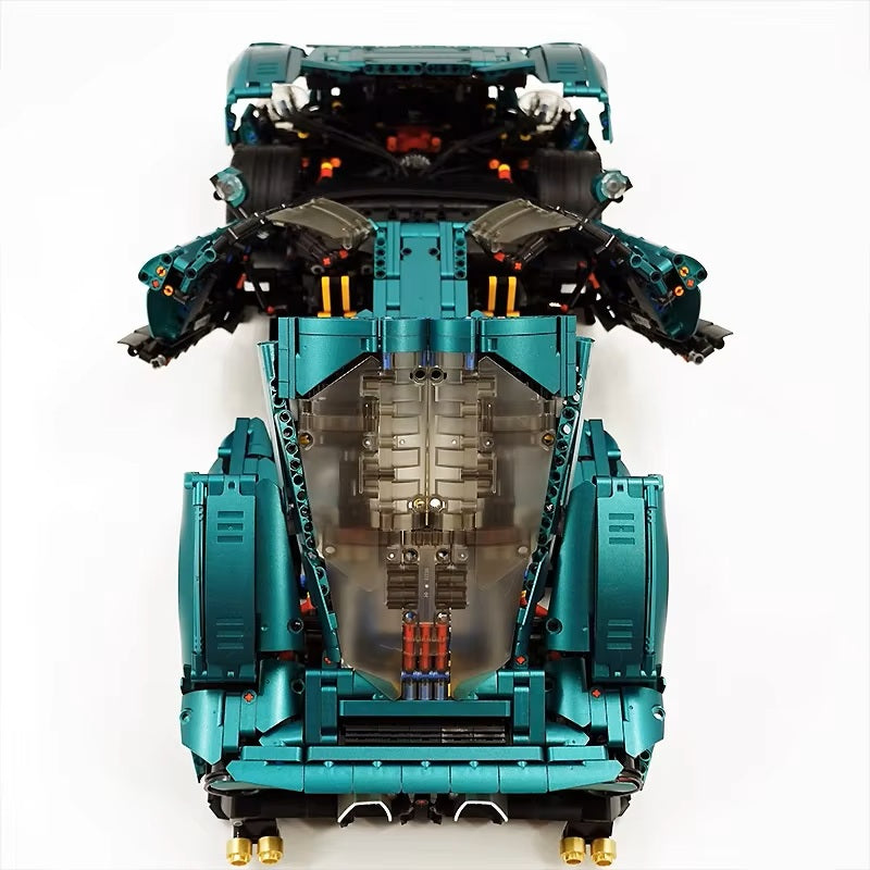 10621 High-Tech Super Sports Vechiel Hypercar Model Building Blocks Brick Assembly Puzzle DIY Toys Christmas Gifts Kids
