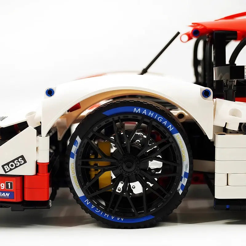10615 MOC Technical Remote Control Racing Car Building Blocks Bricks Model Puzzle DIY Toys Boys Christmas Gifts Sets