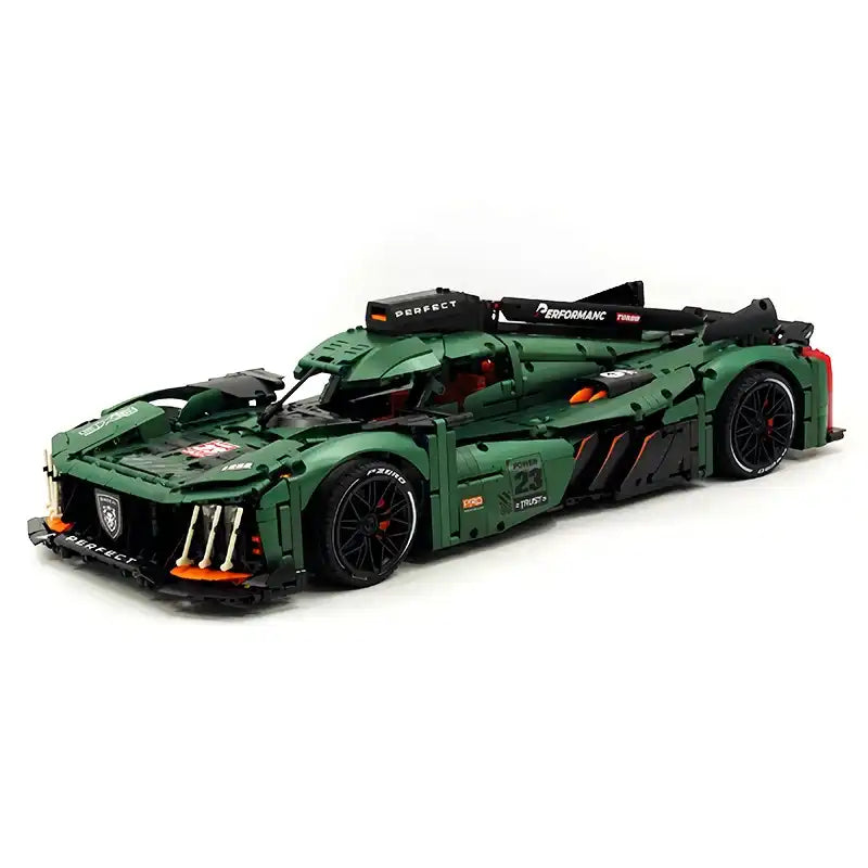 10616 Super Sports Car 9X8 Model Technical Car 1:8 Model City Racing Series DIY Toys Building Blocks Christmas Gift for Boy