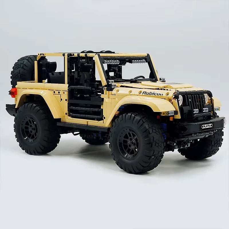 3621 Pieces High Tech Car 13184 Toys APP/RC Motorized Wrangler SUV Car Model Building Block Brick Puzzle Kids Christmas Gift Toys