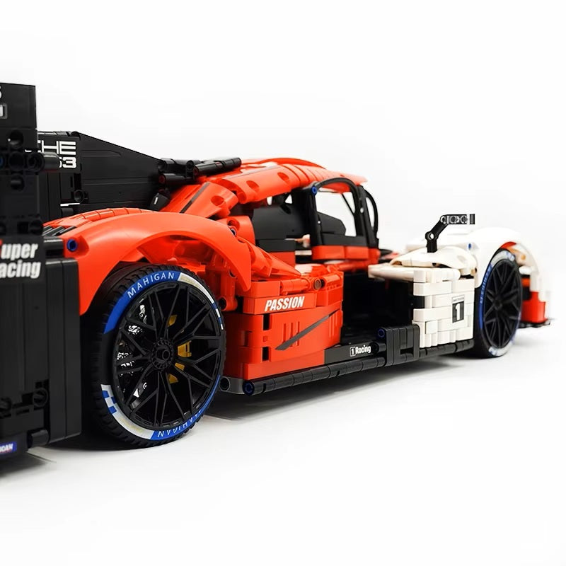 10615 MOC Technical Remote Control Racing Car Building Blocks Bricks Model Puzzle DIY Toys Boys Christmas Gifts Sets