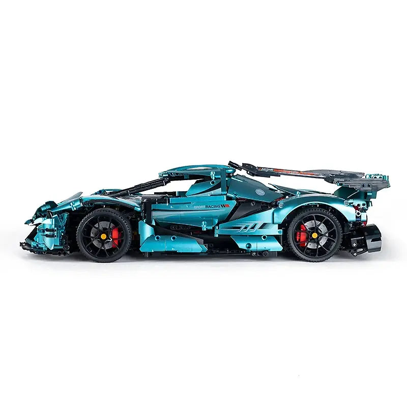 10612 Technical Remote Control Sports Car 1:8 Building Blocks Model MOC Apollo Racing Bricks DIY Toys for Boys Gift Set