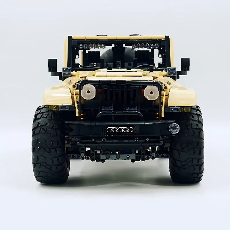 3621 Pieces High Tech Car 13184 Toys APP/RC Motorized Wrangler SUV Car Model Building Block Brick Puzzle Kids Christmas Gift Toys