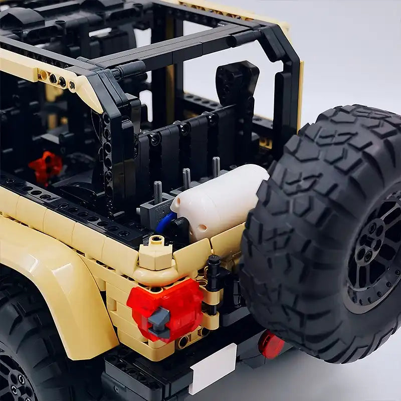 3621 Pieces High Tech Car 13184 Toys APP/RC Motorized Wrangler SUV Car Model Building Block Brick Puzzle Kids Christmas Gift Toys