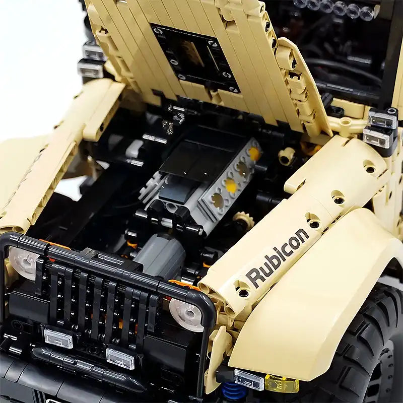 3621 Pieces High Tech Car 13184 Toys APP/RC Motorized Wrangler SUV Car Model Building Block Brick Puzzle Kids Christmas Gift Toys