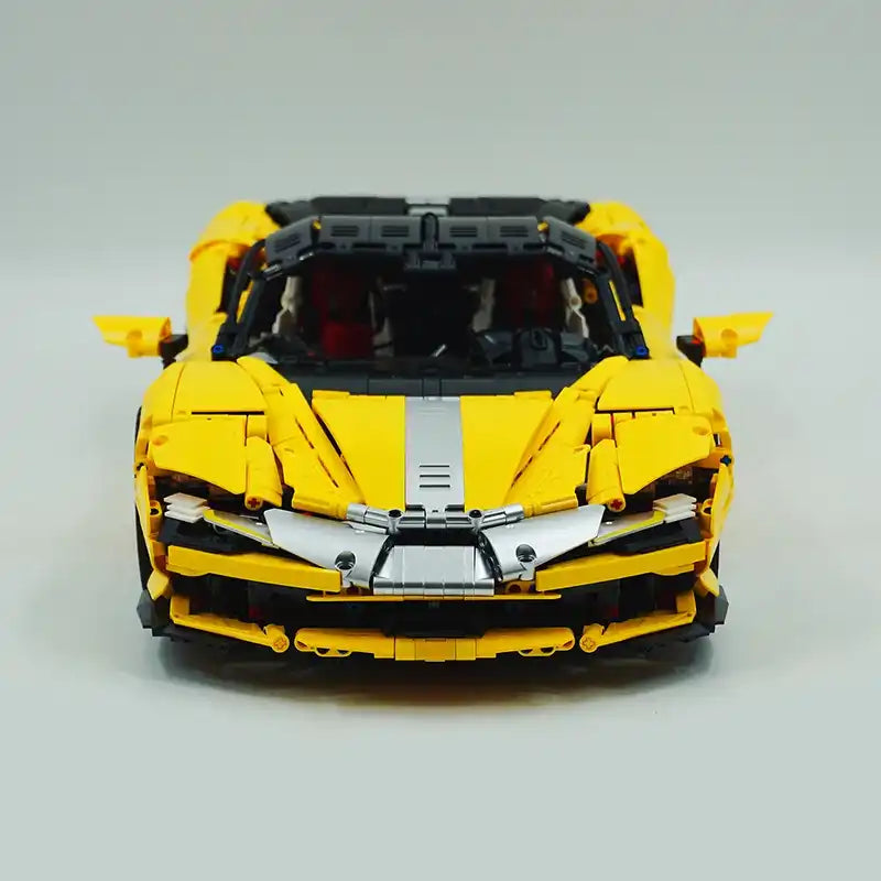 The SF90 Limited Red Super Sport Car Building Blocks Speed Racing Vehicle Brick Assembly Education Toy Boys Adult Christmas Gift
