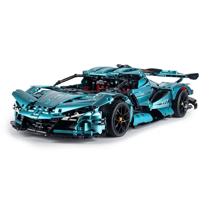 10612 Technical Remote Control Sports Car 1:8 Building Blocks Model MOC Apollo Racing Bricks DIY Toys for Boys Gift Set