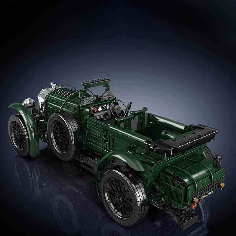 Mould King 3918 Pieces 13191 Technical Car Building Block the Remote Control Blower Vintage Car Set Assembly Brick Toys Kids Christmas Gift