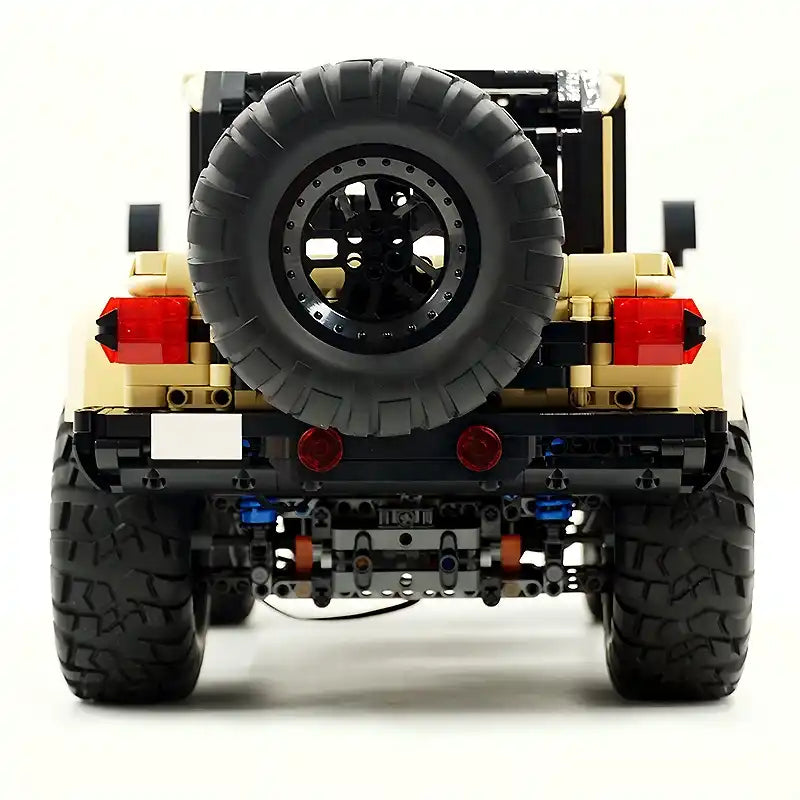 3621 Pieces High Tech Car 13184 Toys APP/RC Motorized Wrangler SUV Car Model Building Block Brick Puzzle Kids Christmas Gift Toys