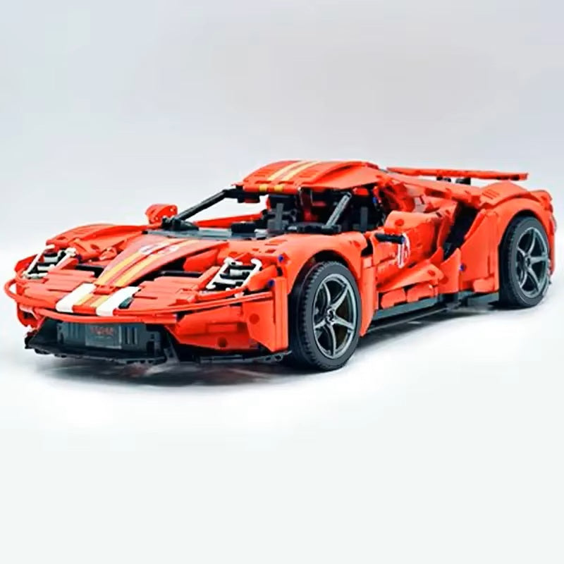 TGL T5042 3056 Pieces Technology GT Supercar Static Version High Difficulty Building Block Assembly Model Holiday Gift MOC