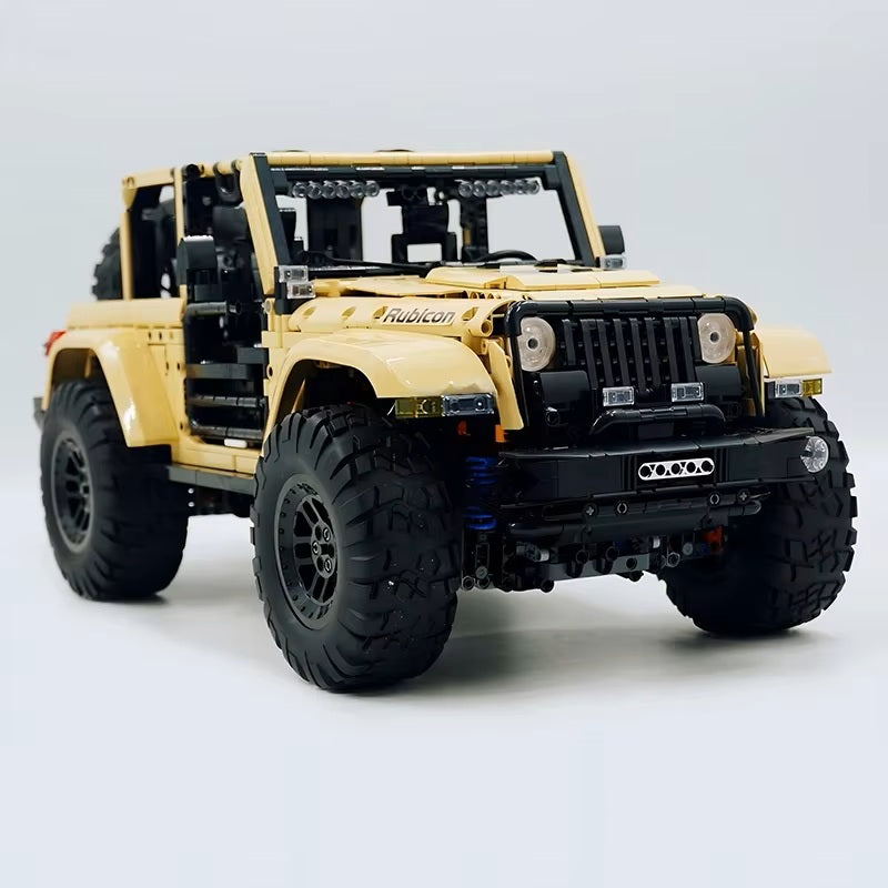 3621 Pieces High Tech Car 13184 Toys APP/RC Motorized Wrangler SUV Car Model Building Block Brick Puzzle Kids Christmas Gift Toys