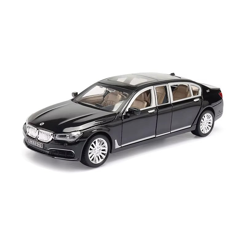 BMW 7 Series V12 1:24 Scale Die-Cast Metal Collector Model – Luxury Executive Sedan Edition