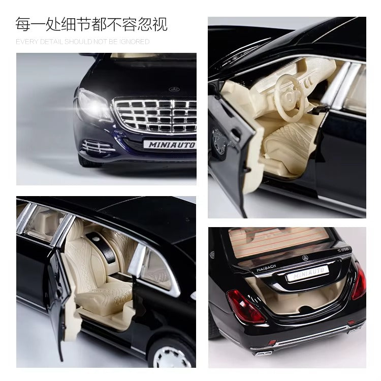 Mercedes-Maybach S650 1:24 Scale Die-Cast Metal Collector Model – Ultra-Luxury Executive Edition