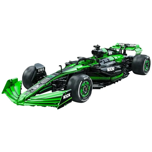 Cada 1:8 MOC Sauber F1 Team C44 Formula-1 F1 Racing Car Number 24 Sports Car Building Blocks City KICK Car Bricks Toys Gift
