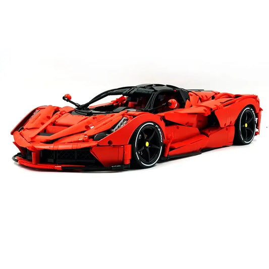 CADA C61505 Red Technical Super Sports Car Model Building Blocks Brick DIY Puzzle Toys Assembly Birthday Christmas Gifts