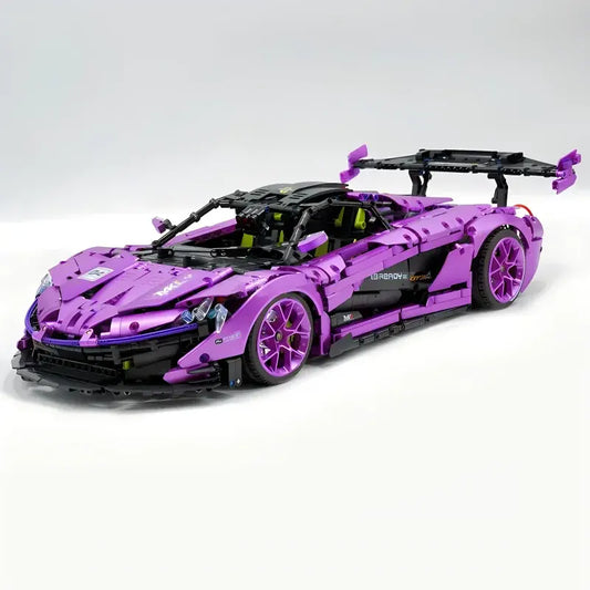 10617 Technical MOC P1 Super Racing Car Hypercar Model Building Blocks Brick Puzzle Educational Toy Christmas Gift for Kids