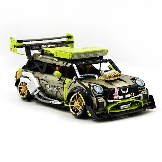 10632 Technical MOC City Racing 1:10 Super Sports Vehice Model Building Blocks Bricks DIY Puzzle Toys Christmas Gifts Kids