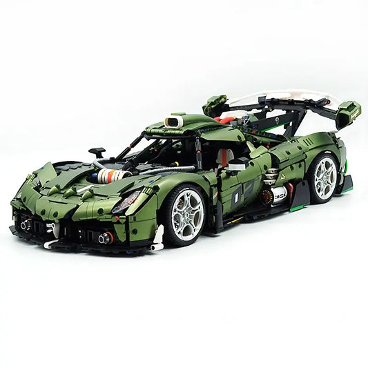 10628 1:8 High-Tech Speed Champion RC Racing Building Blocks Assembly Supercar Bricks Model Toys Boys Christmas Gifts Sets