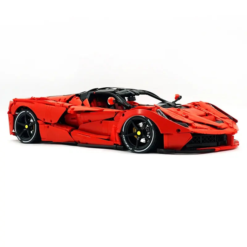 CADA C61505 Red Technical Super Sports Car Model Building Blocks Brick DIY Puzzle Toys Assembly Birthday Christmas Gifts