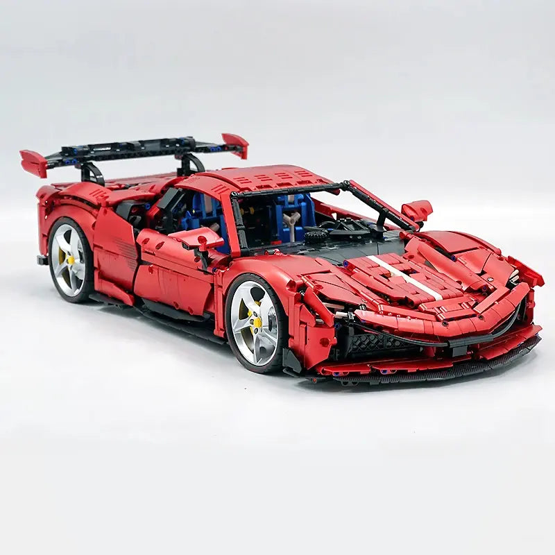 GULY 10623 Technical Speed Sports Racing Car 1:8 Model Building Blocks MOC City Racing Brick Puzzle DIY Toys Christmas Gift Kids