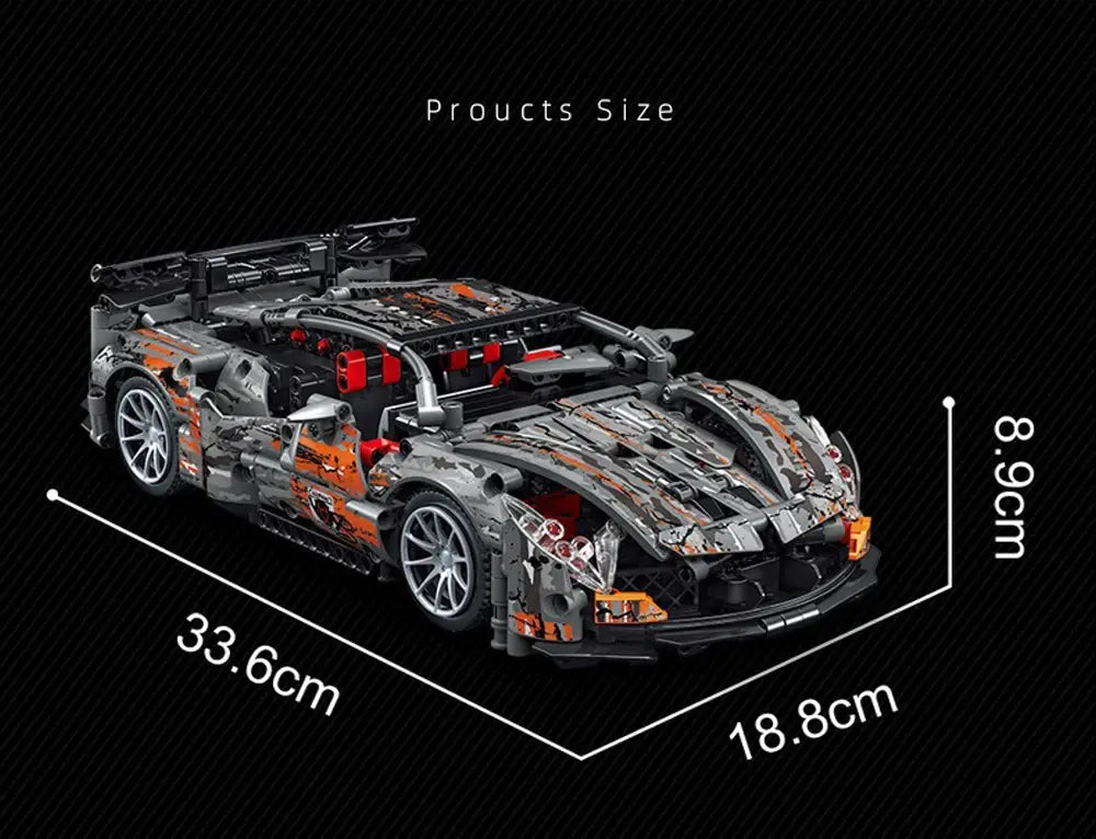 2025 New Technical McLarens Supercar Race Car Model Building Kit Decor Assemble Block Bricks Toys for Kids Birthday Gift