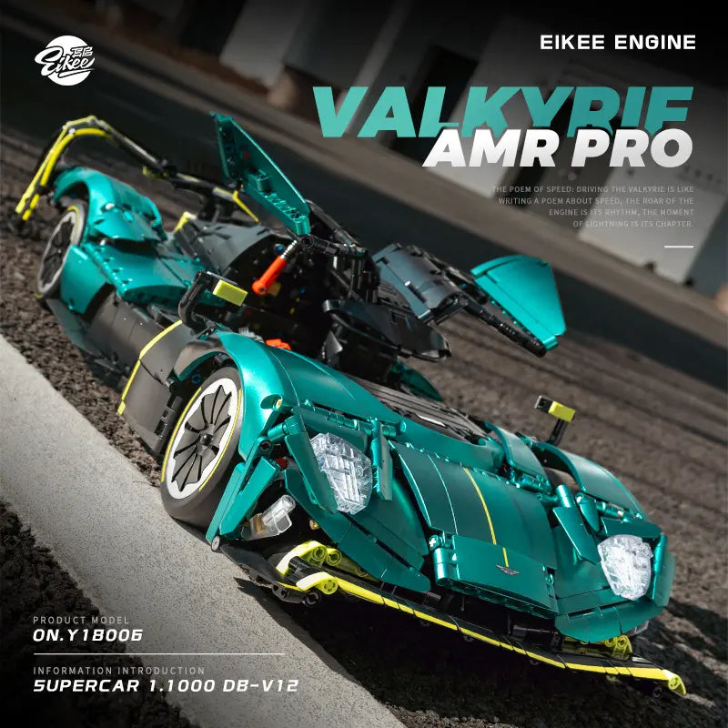 Valkyrie Technology Supercar Static Version High Difficulty Building Block Assembly Model Holiday Gift  EIKEE Y18006