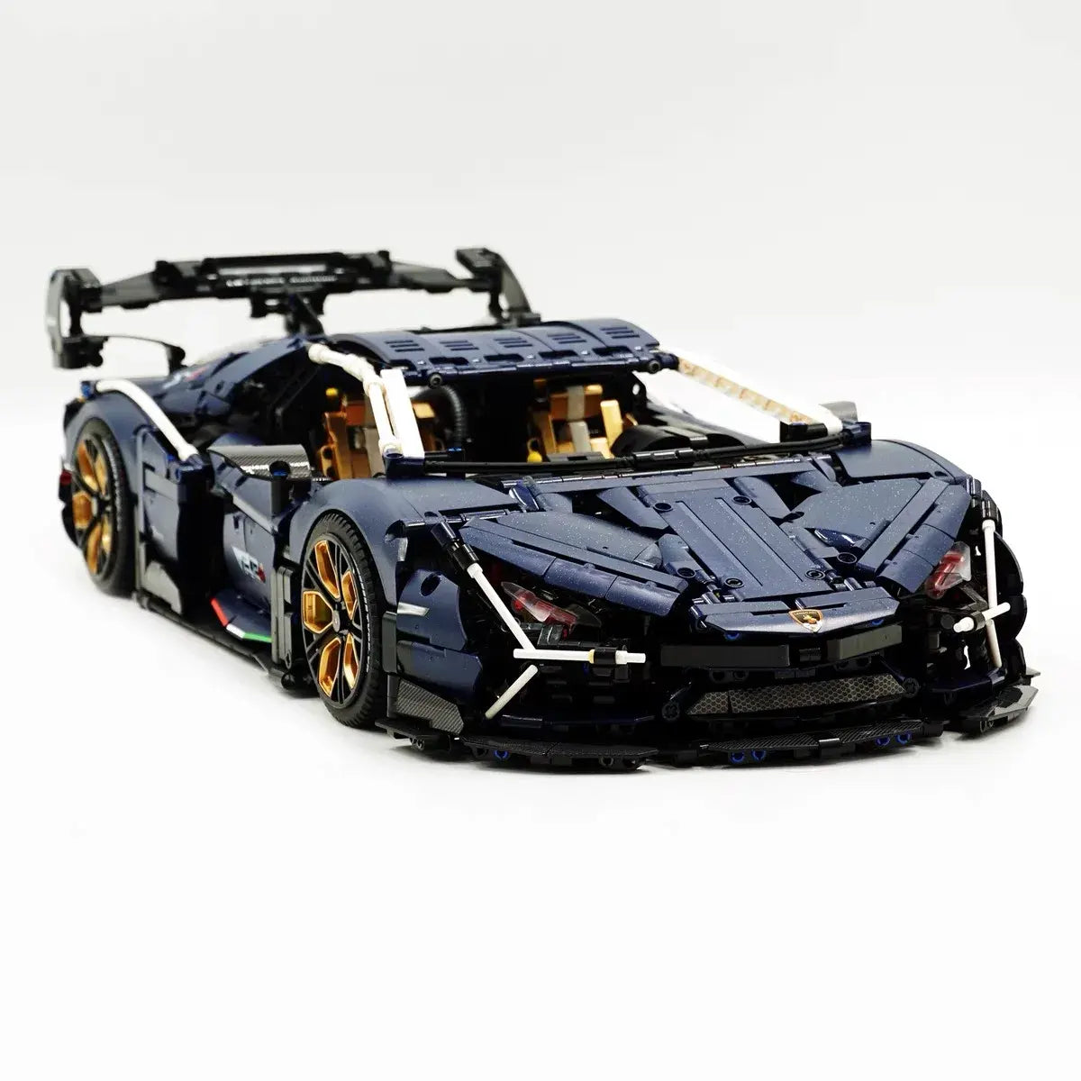 GULY 10624 Technical Super Sports Car Building Blocks Speed Vehicle Bricks Toys for Children Christmas Gifts
