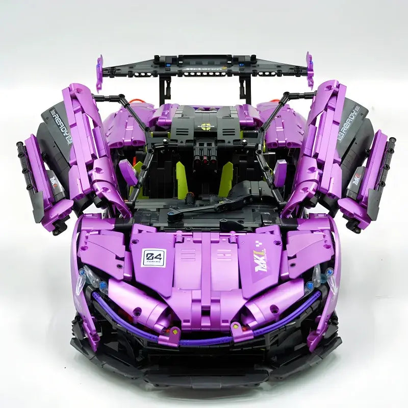 10617 Technical MOC P1 Super Racing Car Hypercar Model Building Blocks Brick Puzzle Educational Toy Christmas Gift for Kids