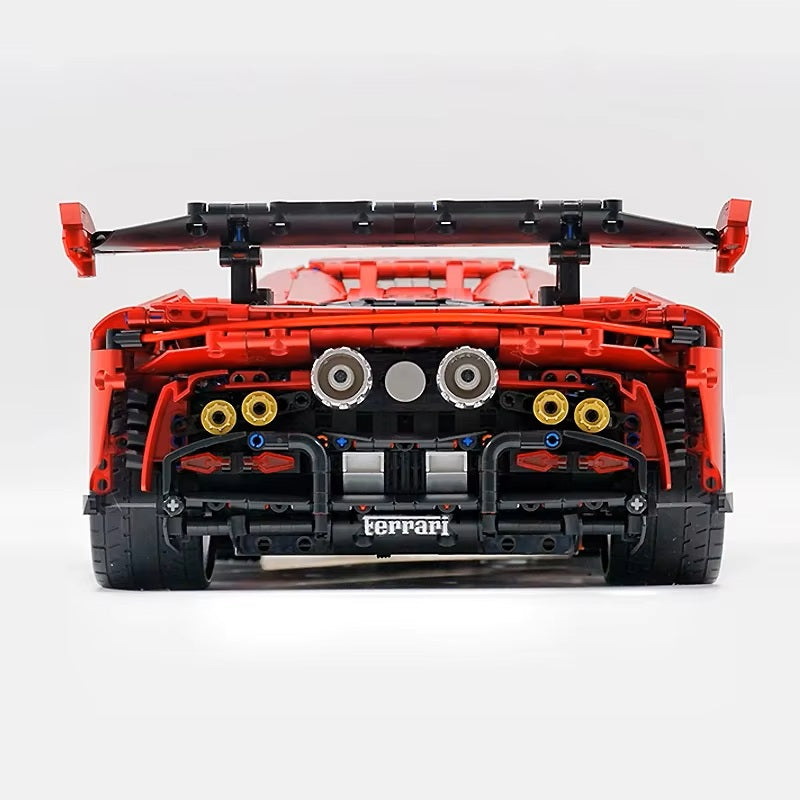 GULY 10623 Technical Speed Sports Racing Car 1:8 Model Building Blocks MOC City Racing Brick Puzzle DIY Toys Christmas Gift Kids