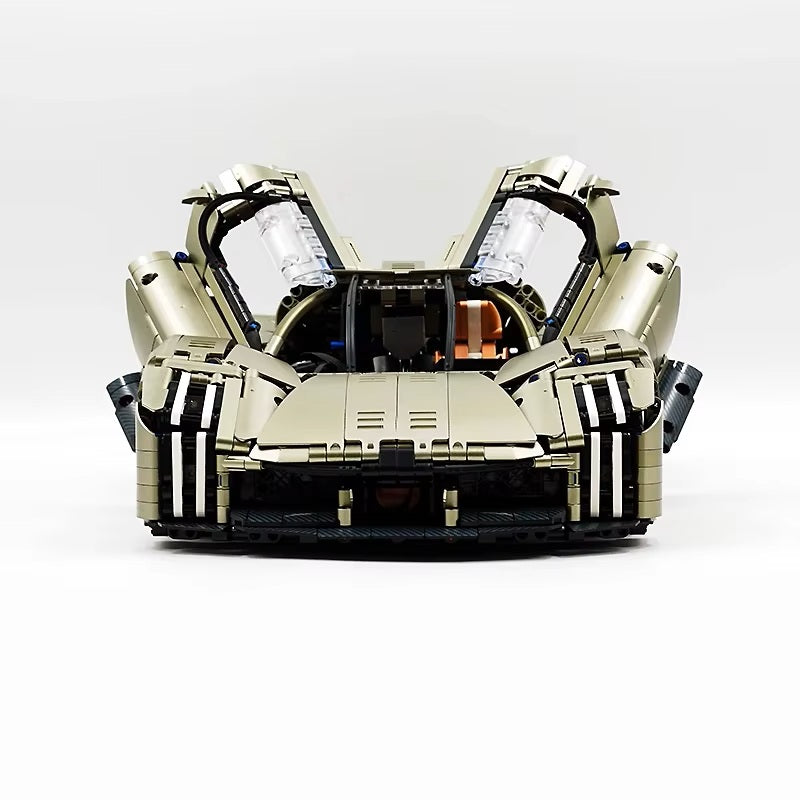 Technical RC Black X Super Sports Car Building Bricks Blocks Puzzle DIY Toy Assembly Christmas Gift Kids GULY 10626 1:8 MOC