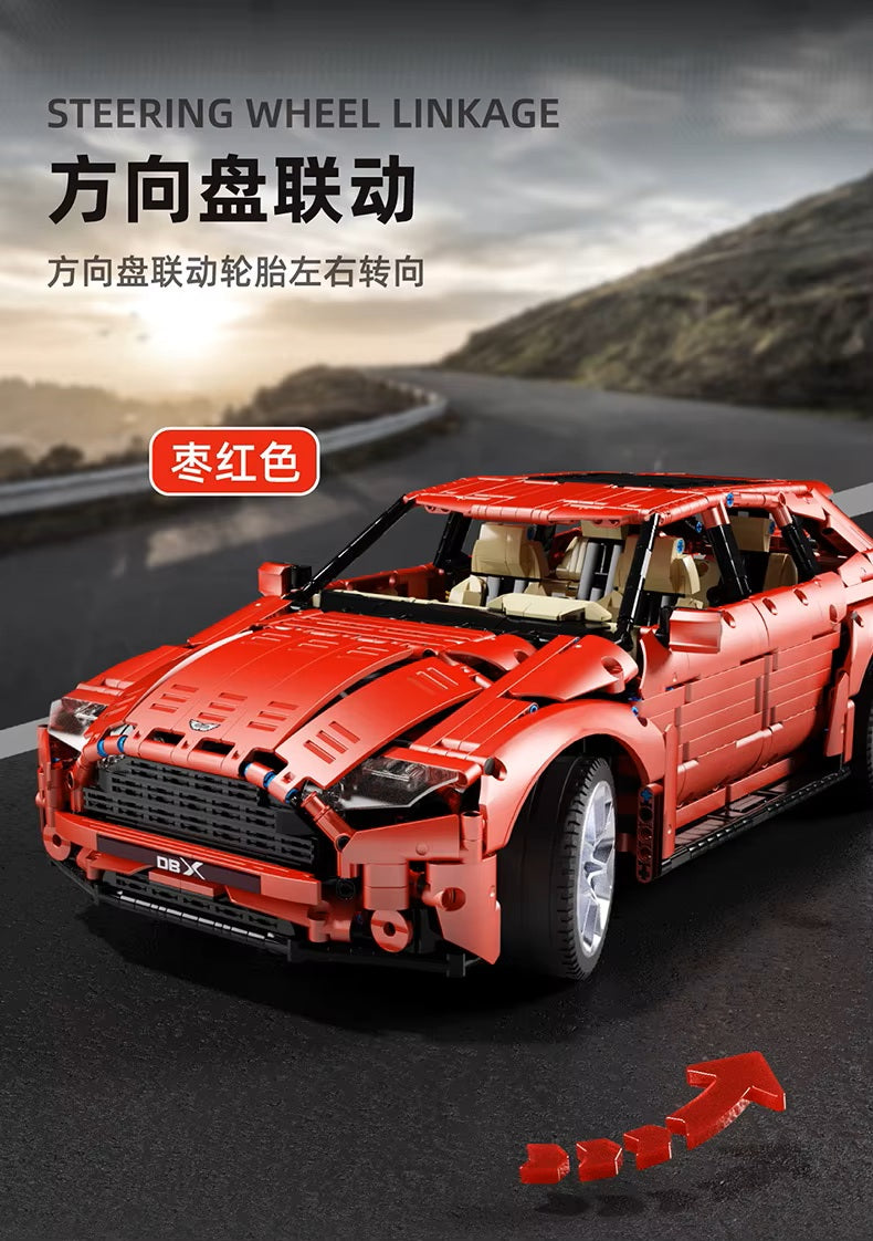 T5024 Technology Luxury SUV Static Version High Difficulty Building Block Assembly Model Holiday Gift MOC
