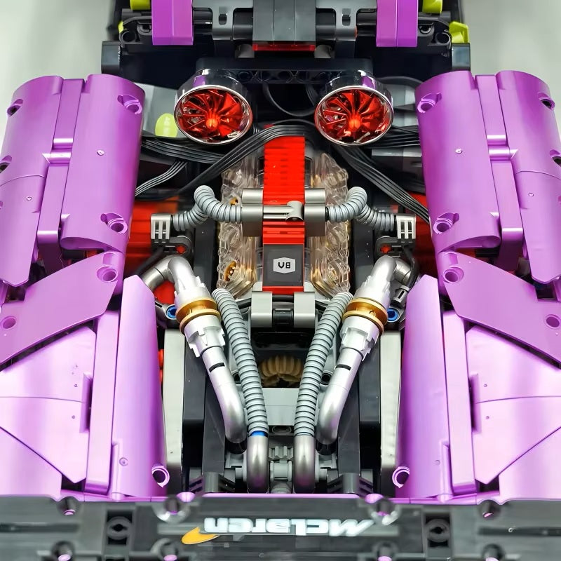 10617 Technical MOC P1 Super Racing Car Hypercar Model Building Blocks Brick Puzzle Educational Toy Christmas Gift for Kids
