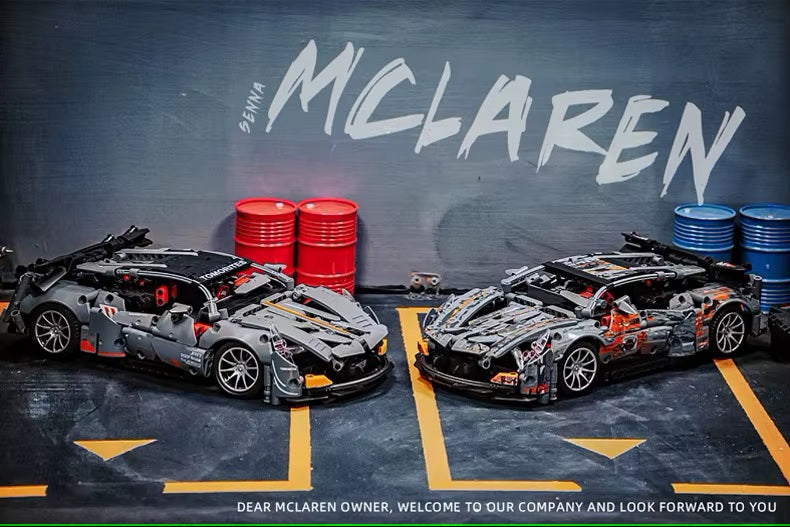 2025 New Technical McLarens Supercar Race Car Model Building Kit Decor Assemble Block Bricks Toys for Kids Birthday Gift