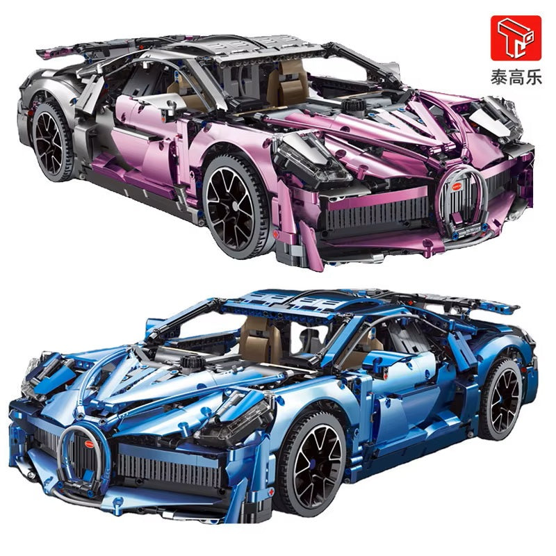 TGL T5004 T5004A Technology Sports Car Static Version High Difficulty Building Block Assembly Model Holiday Gift MOC